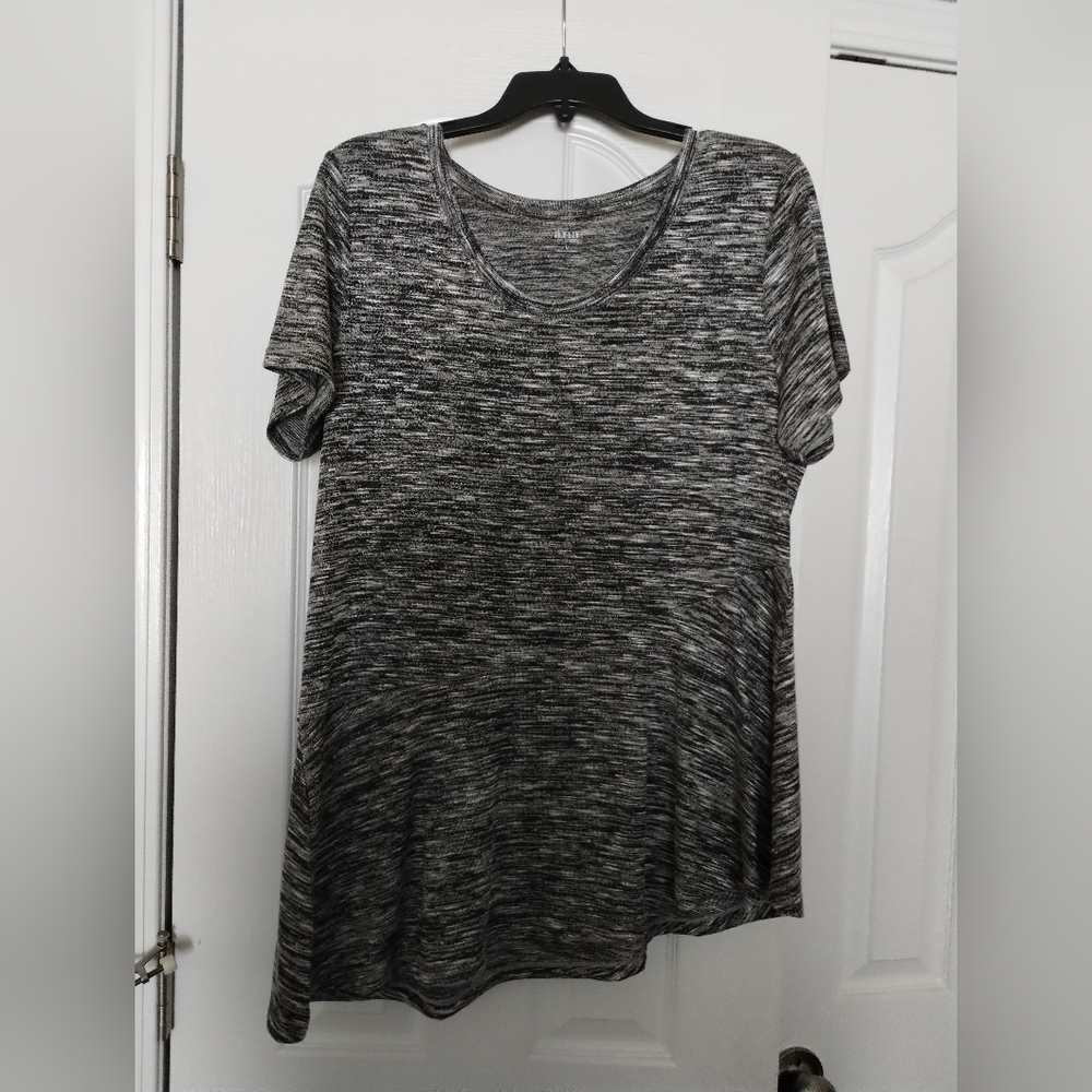 a.n.a Women's Asymmetrical Hem Blouse NWOT